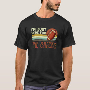 Ich bin nur wegen der Snacks hier Vintage Fantasy T-Shirt