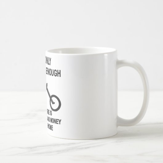 Ich bin nur weit genug wenn ..... geritten kaffeetasse (Rechts)