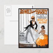 Ich "bin nur wild über Harry Postkarte (Vorne/Hinten)