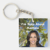 Ich bin Nüsse über Kamala Schlüsselanhänger (Vorderseite)