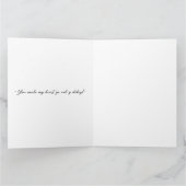 Ich bin Nüsse über Sie Valentine einfache lustige  Karte (Innenseite)