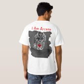 Ich bin obskures Shirt (Schwarz voll)