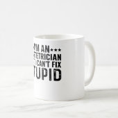 Ich bin Obstmacher, aber ich kann den Dummkopf nic Kaffeetasse (VorderseiteRechts)