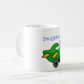 Ich bin offiziell 2, Jet Flugzeug Kaffeetasse (Vorderseite Links)