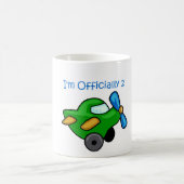 Ich bin offiziell 2, Jet Flugzeug Kaffeetasse (Mittel)