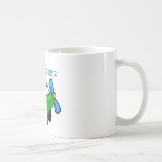 Ich bin offiziell 2, Jet Flugzeug Kaffeetasse (Rechts)