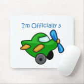 Ich bin offiziell 3, Jet Flugzeug Mousepad (Mit Mouse)