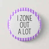Ich bin oft weggetreten button (Vorderseite)