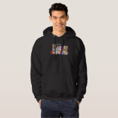 Ich bin Ok Reader Bookworm mit Stacks Bookaholic R Hoodie (Vorne ganz)