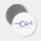 Ich bin O'Kah! Magnet (Vorderseite/Rückseite)