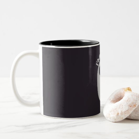 Ich bin okay, Alles ist Gespenst Tasse (Mit Donut)