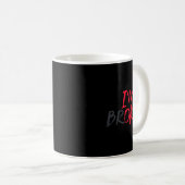 Ich bin okay, ich bin gebrochen, Bewusstsein für p Kaffeetasse (VorderseiteRechts)