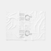 Ich bin okay, ich bin gebrochen Suizidverhütung Ps Fleecedecke (Vorderseite (Horizontal))