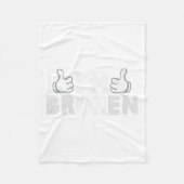 Ich bin okay, ich bin gebrochen Suizidverhütung Ps Fleecedecke (Vorderseite)