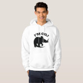 Ich bin Öl! Hoodie (Vorne ganz)