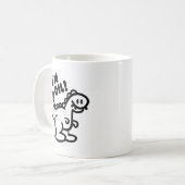 Ich bin Öl! Kaffeetasse (Vorderseite Links)