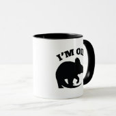 Ich bin Öl! Tasse (VorderseiteRechts)