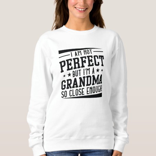 Ich bin Oma Sweatshirt (Vorderseite)