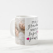 Ich bin Oma, was ist dein Super-Power? Kaffeetasse (Vorderseite Links)