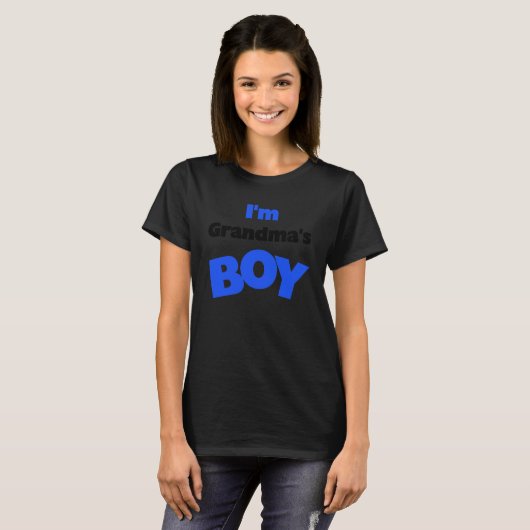 Ich bin Oma's Boy T-Shirt (Vorne ganz)