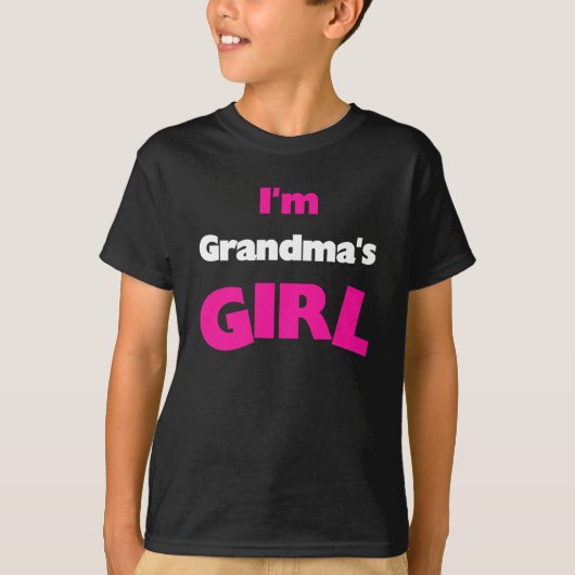 Ich bin Oma's Girl T-Shirt (Vorderseite)