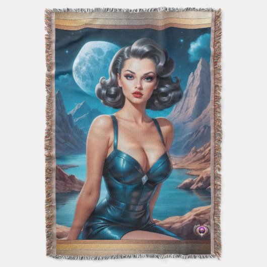 Ich bin On Vacation AI Concept Art von Xzendor7 Decke (Vorderseite Vertikal)