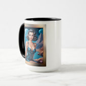 Ich bin On Vacation AI Concept Art von Xzendor7 Tasse (Vorderseite Links)