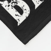 Ich bin One D B Dad Forellenbarsch B Fleecedecke (Ecke)
