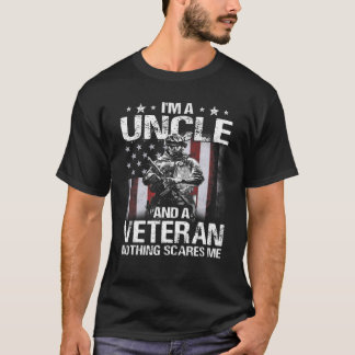 Ich bin Onkel und Veteran, nichts macht mich veter T-Shirt