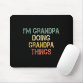 Ich bin Opa Doing Opa Dinge Funny Christmas B Mousepad (Mit Mouse)