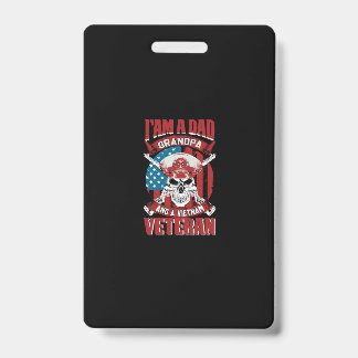 Ich bin Opa und Veteran Vietnam Ausweis