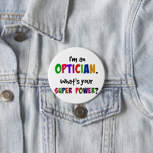 Ich bin Optiker. Was ist dein Super-Power? Button (Beispiel)