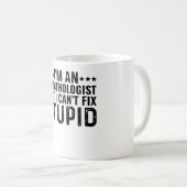 Ich bin Ornithologe, aber ich kann keinen Dummkopf Kaffeetasse (VorderseiteRechts)