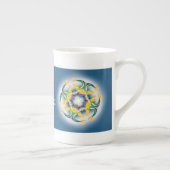 "Ich bin" Ostern Porzellantasse (Rechts)