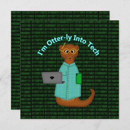 Ich bin Otter-ly in Tech (Vorne/Hinten)