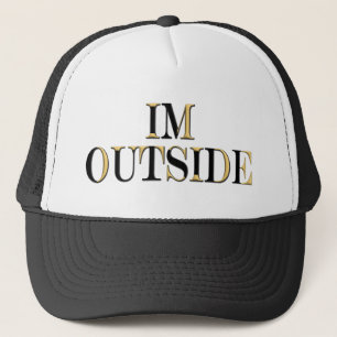 Ich bin Outside Street Style Urban Explorer Truckerkappe