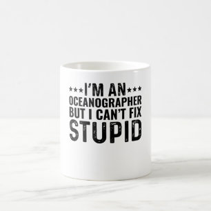Ich bin Ozeanographin, aber ich kann keinen Dummko Kaffeetasse