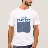 Ich bin Pantser Funny Writer Motivation Slogan T-Shirt (Vorderseite)