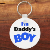 Ich bin Papys Junge Schlüsselanhänger (Vorderseite)