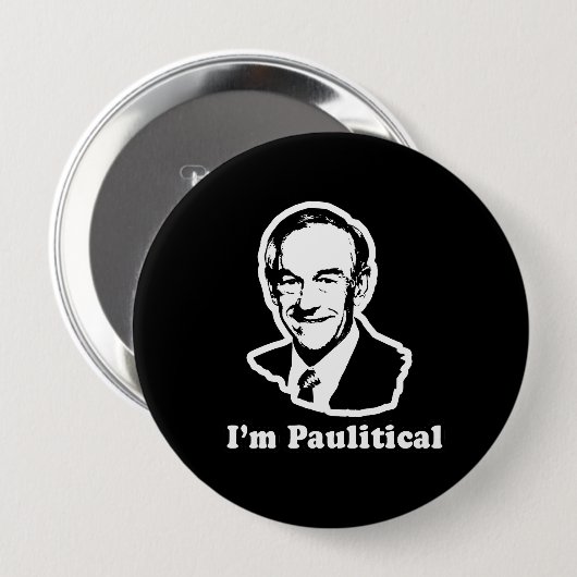 ICH BIN PAULITISCH BUTTON (Vorne & Hinten)