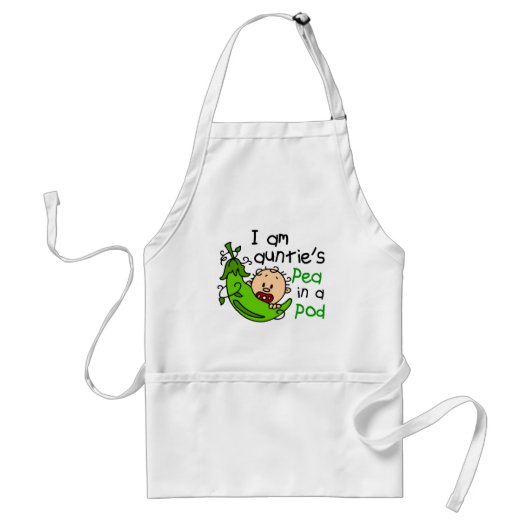 Ich bin Pea In A Pod Tante Schürze (Vorne)