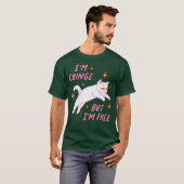 Ich bin peinlich, aber ich bin frei T-Shirt (Vorne ganz)