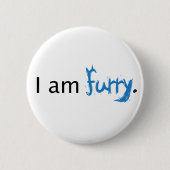 Ich bin Pelz Button (Vorderseite)