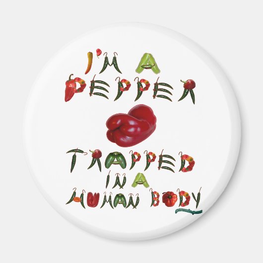 Ich bin Pepper II Magnet (Vorne)