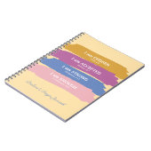 Ich bin Personalisierte Bibelverse Notizblock (Linke Seite)