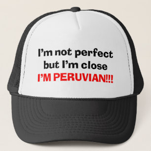 Ich bin PERUANISCH Truckerkappe