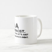 ICH BIN PHAMACIST KAFFEETASSE (VorderseiteRechts)