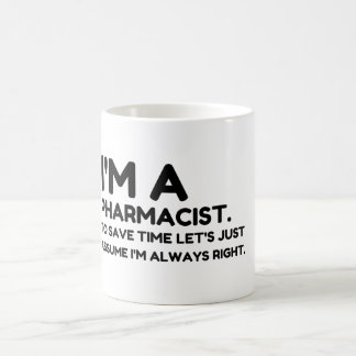 ICH BIN PHAMACIST KAFFEETASSE