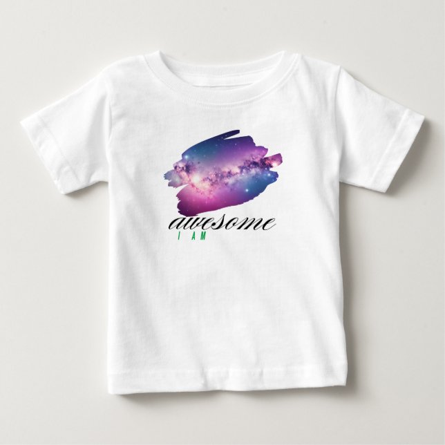 Ich bin phantastisch baby t-shirt (Vorderseite)