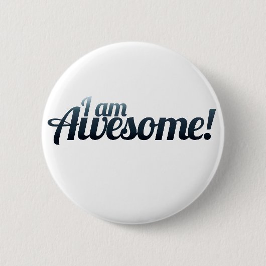 Ich bin PHANTASTISCH Button (Vorderseite)